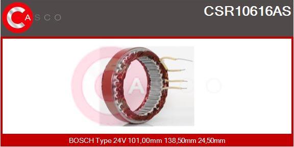 Casco CSR10616AS - Статор, генератор autozip.com.ua