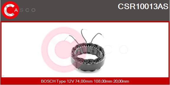 Casco CSR10013AS - Статор, генератор autozip.com.ua