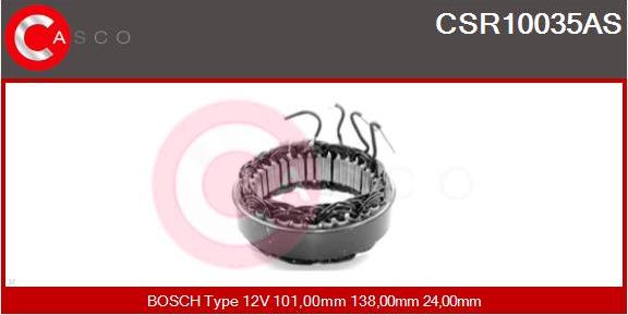 Casco CSR10035AS - Статор, генератор autozip.com.ua