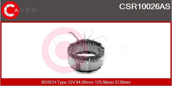 Casco CSR10026AS - Статор, генератор autozip.com.ua