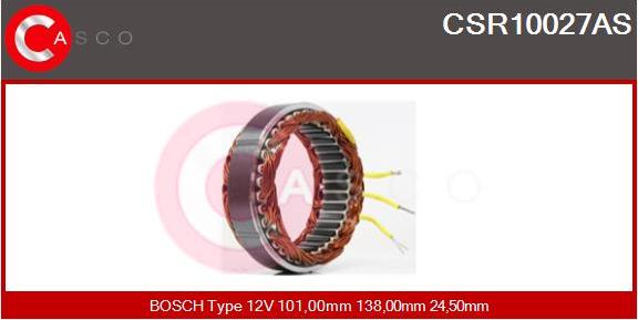 Casco CSR10027AS - Статор, генератор autozip.com.ua