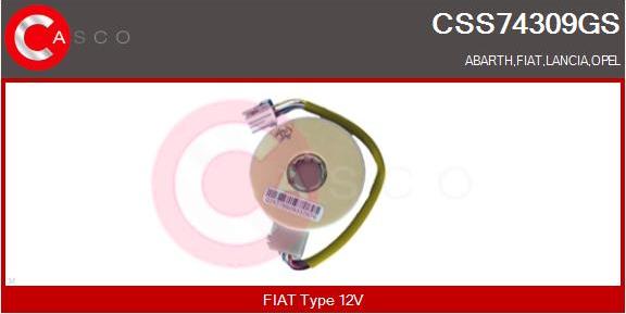 Casco CSS74309GS - Датчик кута повороту руля autozip.com.ua