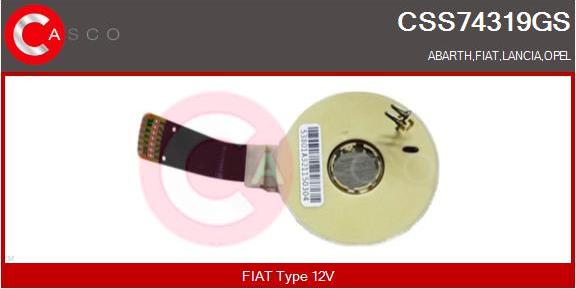 Casco CSS74319GS - Датчик кута повороту руля autozip.com.ua