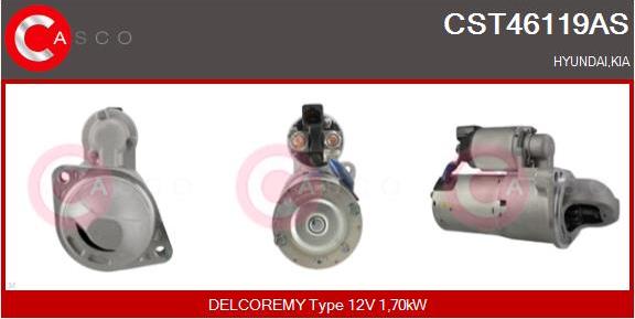 Casco CST46119AS - Стартер autozip.com.ua