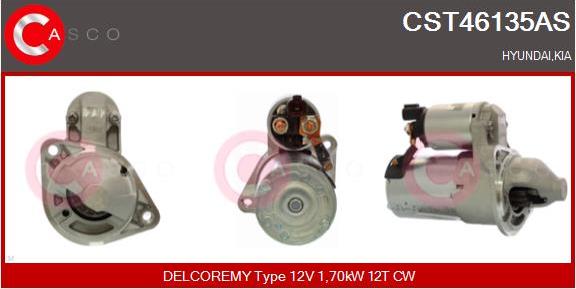 Casco CST46135AS - Стартер autozip.com.ua