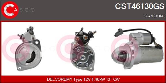 Casco CST46130GS - Стартер autozip.com.ua