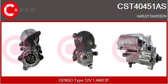 Casco CST40451AS - Стартер autozip.com.ua