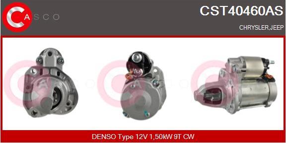 Casco CST40460AS - Стартер autozip.com.ua