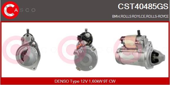 Casco CST40485GS - Стартер autozip.com.ua