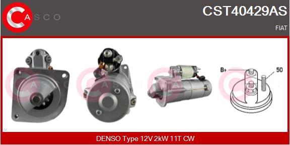 Casco CST40429AS - Стартер autozip.com.ua