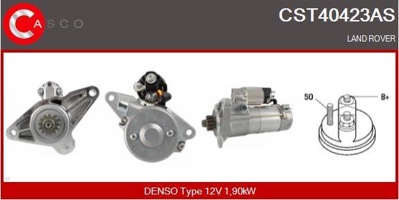 Casco CST40423AS - Стартер autozip.com.ua
