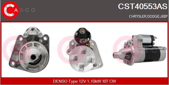 Casco CST40553AS - Стартер autozip.com.ua