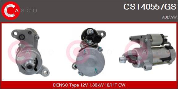 Casco CST40557GS - Стартер autozip.com.ua