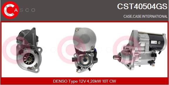 Casco CST40504GS - Стартер autozip.com.ua