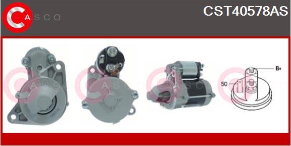 Casco CST40578AS - Стартер autozip.com.ua