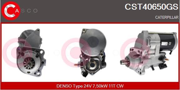 Casco CST40650GS - Стартер autozip.com.ua