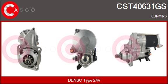 Casco CST40631GS - Стартер autozip.com.ua