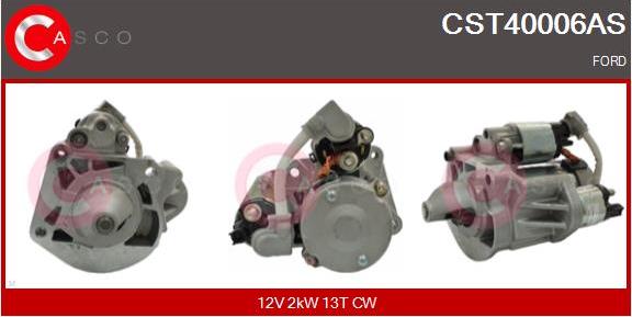 Casco CST40006AS - Стартер autozip.com.ua