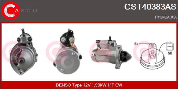 Casco CST40383AS - Стартер autozip.com.ua