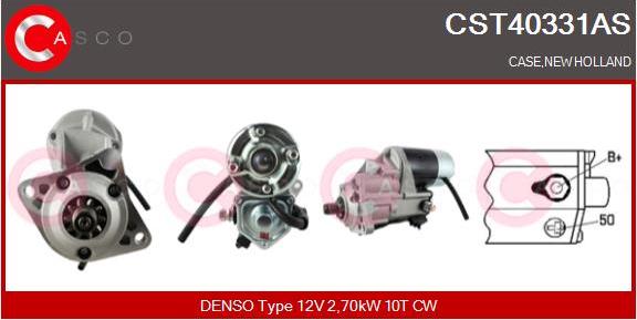 Casco CST40331AS - Стартер autozip.com.ua