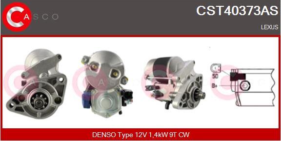 Casco CST40373AS - Стартер autozip.com.ua