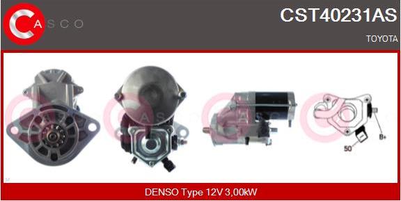 Casco CST40231AS - Стартер autozip.com.ua