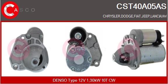 Casco CST40A05AS - Стартер autozip.com.ua