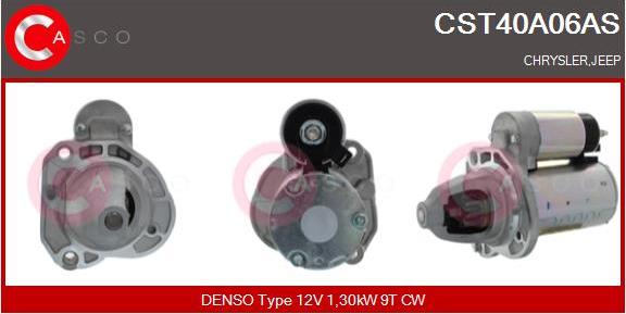 Casco CST40A06AS - Стартер autozip.com.ua