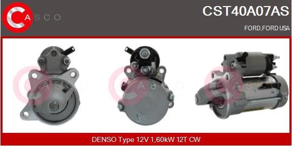 Casco CST40A07AS - Стартер autozip.com.ua