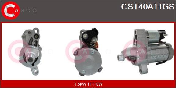 Casco CST40A11GS - Стартер autozip.com.ua