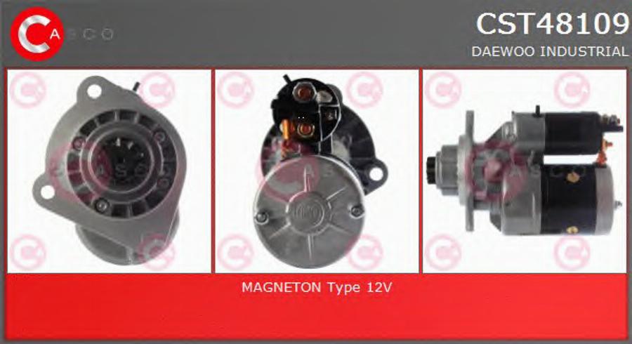 Casco CST48109 - Стартер autozip.com.ua