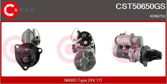 Casco CST50650GS - Стартер autozip.com.ua