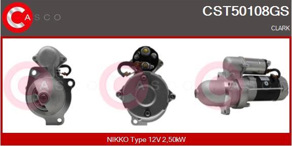 Casco CST50108GS - Стартер autozip.com.ua