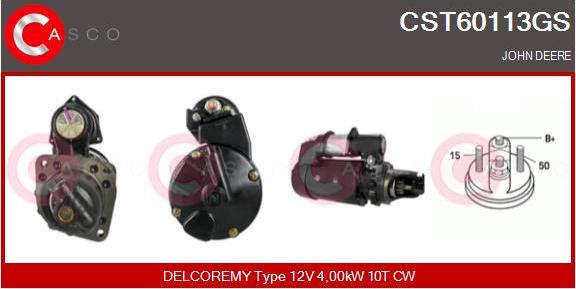 Casco CST60113GS - Стартер autozip.com.ua