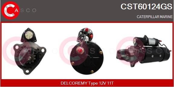 Casco CST60124GS - Стартер autozip.com.ua