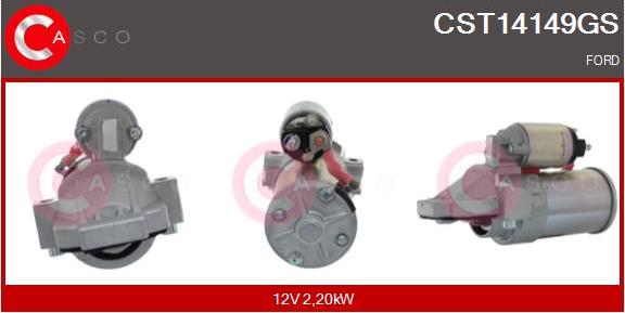 Casco CST14149GS - Стартер autozip.com.ua