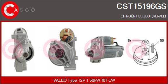 Casco CST15196GS - Стартер autozip.com.ua