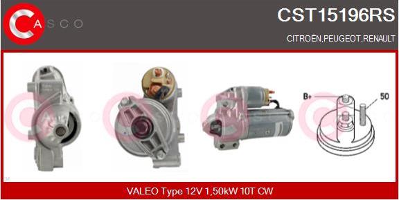 Casco CST15196RS - Стартер autozip.com.ua