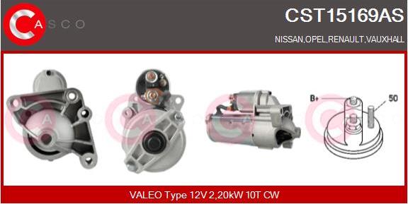 Casco CST15169AS - Стартер autozip.com.ua