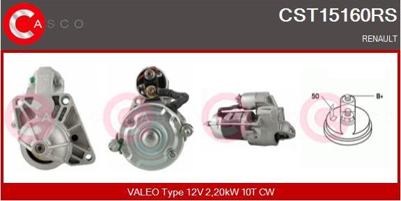 Casco CST15160RS - Стартер autozip.com.ua