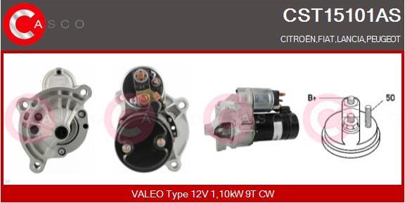 Casco CST15101AS - Стартер autozip.com.ua