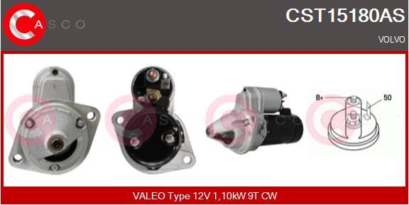 Casco CST15180AS - Стартер autozip.com.ua