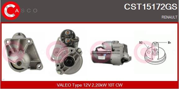 Casco CST15172GS - Стартер autozip.com.ua