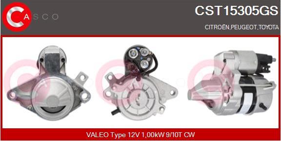 Casco CST15305GS - Стартер autozip.com.ua