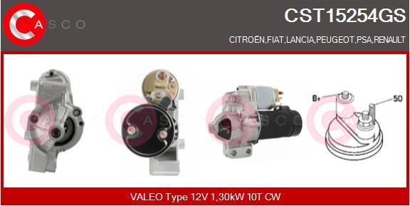 Casco CST15254GS - Стартер autozip.com.ua