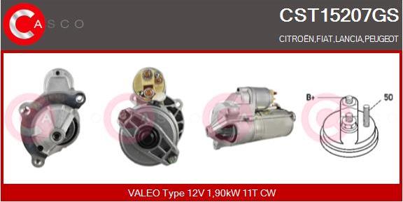 Casco CST15207GS - Стартер autozip.com.ua