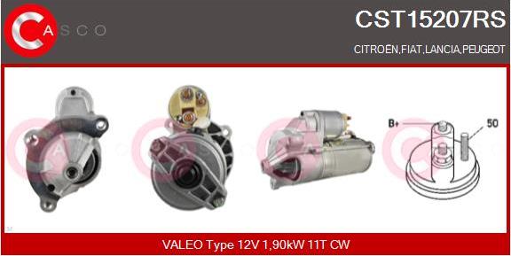 Casco CST15207RS - Стартер autozip.com.ua