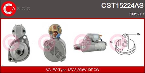 Casco CST15224AS - Стартер autozip.com.ua