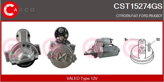 Casco CST15274GS - Стартер autozip.com.ua