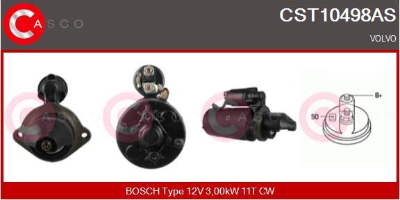 Casco CST10498AS - Стартер autozip.com.ua